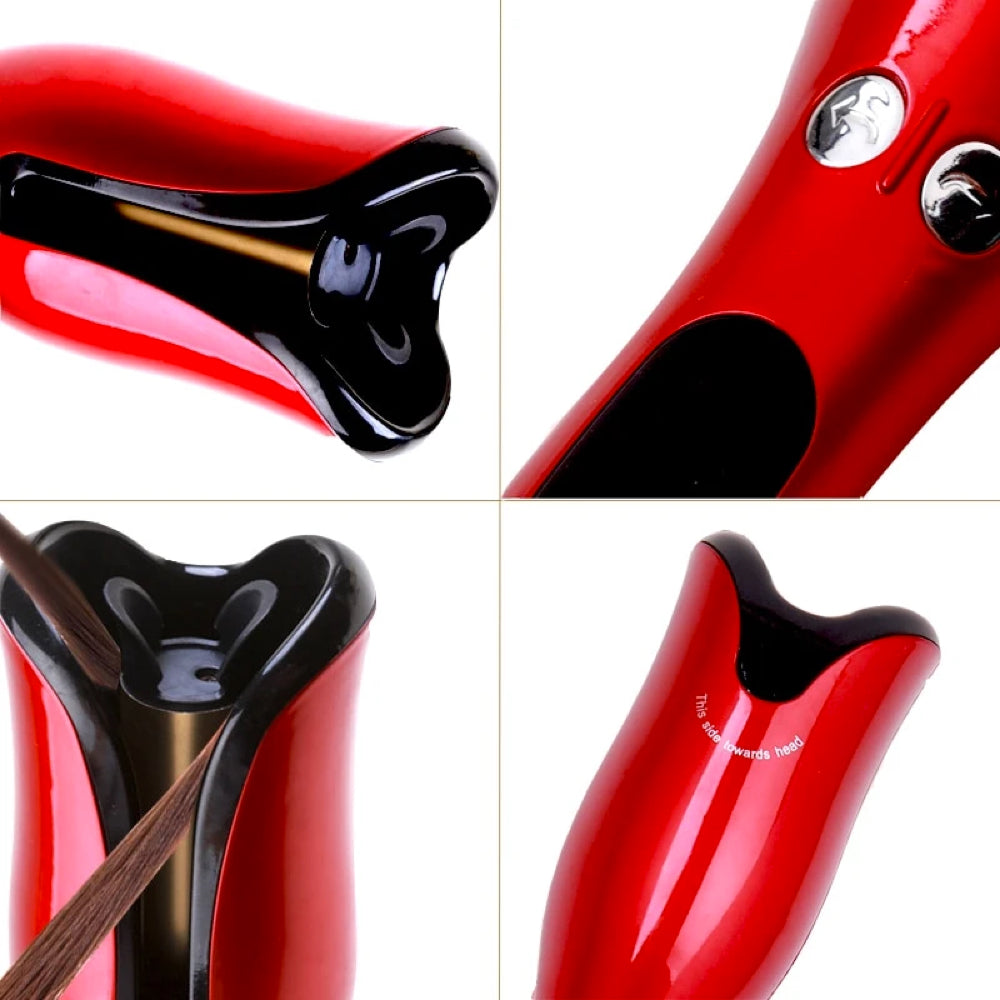 SafeCurls Automatische Haarkruller voor Binnen 10 Minuten de Mooiste Krullen en 100% Veilig