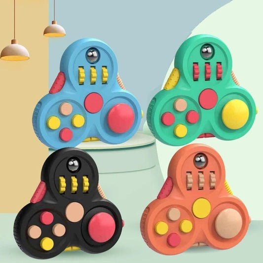 4 Stuks Anti-Stress Spinner tegen Nagelbijten, Pulken en Friemelen
