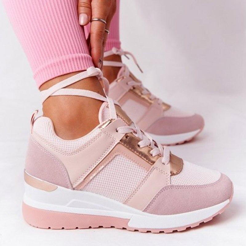Olivia - Elegante Wedge Sneakers voor een Stijlvolle Look
