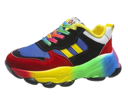 Quirine - Regenboog Sneakers