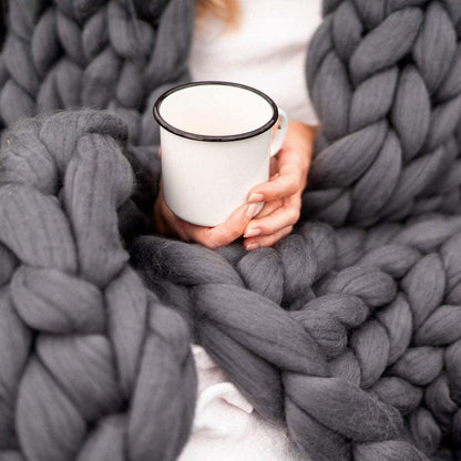 DIY Chunky XL 1000 gram Wol Garen om een Heerlijk Zachte Deken van te Breien